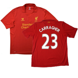 Liverpool 2012-13 Home Shirt (Small) (Very Good) (Carragher 23)_0