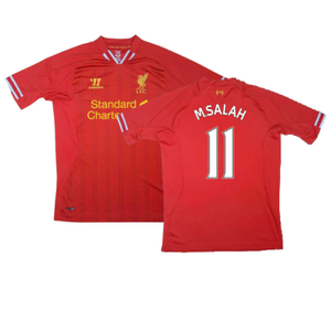 Liverpool 2013-14 Home Shirt (XL) (Good) (M.SALAH 11)_0