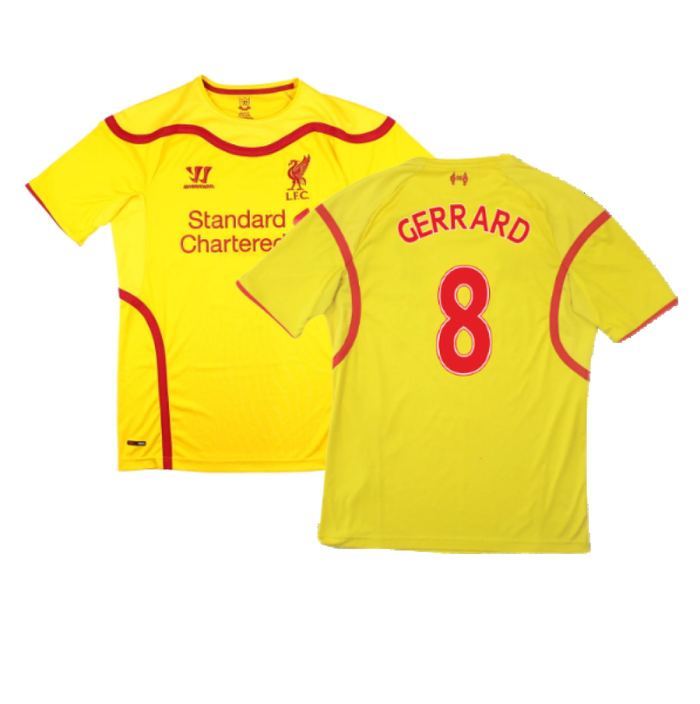 Liverpool 2014-15 Away Shirt (XXL) (Good) (GERRARD 8)