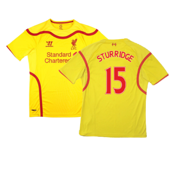 Liverpool 2014-15 Away Shirt (M) (Excellent) (STURRIDGE 15)