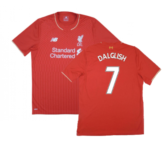 Liverpool 2015-16 Home Shirt (Excellent) (Dalglish 7)