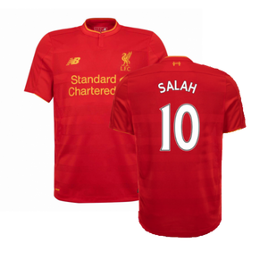 Liverpool 2016-17 Home Shirt (XL) (Excellent) (Salah 10)_0