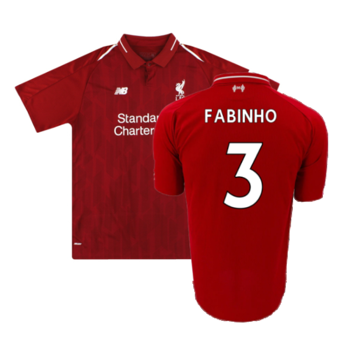 Liverpool 2018-19 Home Shirt (Excellent) (Fabinho 3)