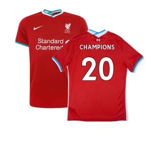 Liverpool 2020-21 Home Shirt (Mint) (CHAMPIONS 20)_0