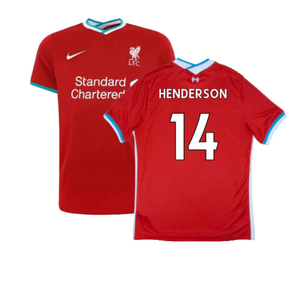 Liverpool 2020-21 Home Shirt (Mint) (HENDERSON 14)_0