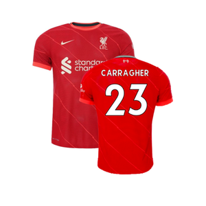 Liverpool 2021-22 Vapor Home Shirt (6XL) (Very Good) (CARRAGHER 23)_0