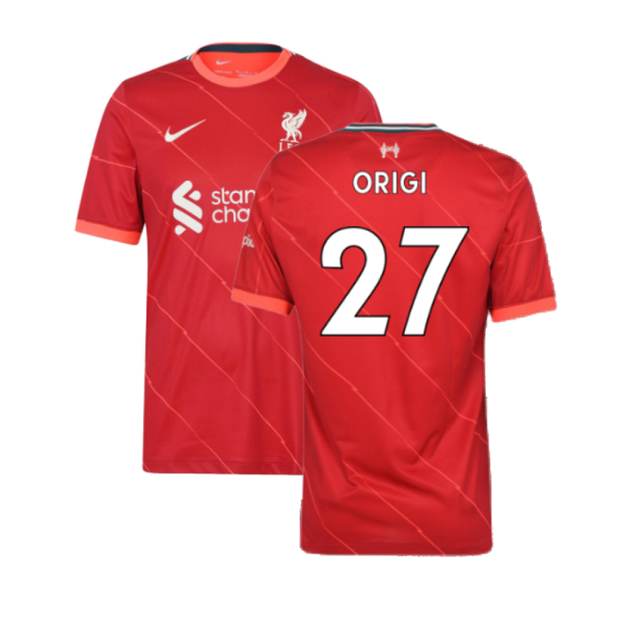 Liverpool 2021-22 Home Shirt (L) (Very Good) (ORIGI 27)