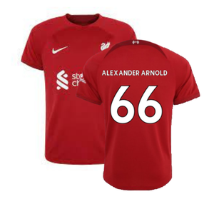 Liverpool 2022-23 Home Shirt (S) (Excellent) (ALEXANDER ARNOLD 66)_0