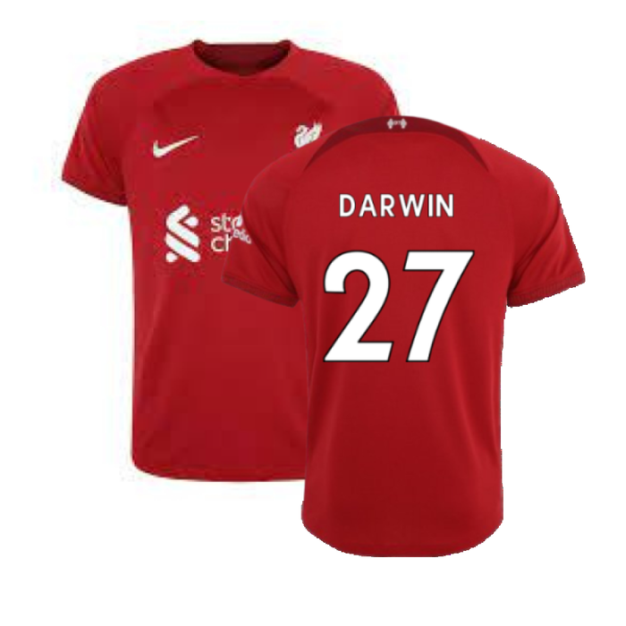 Liverpool 2022-23 Home Shirt (S) (Excellent) (DARWIN 27)