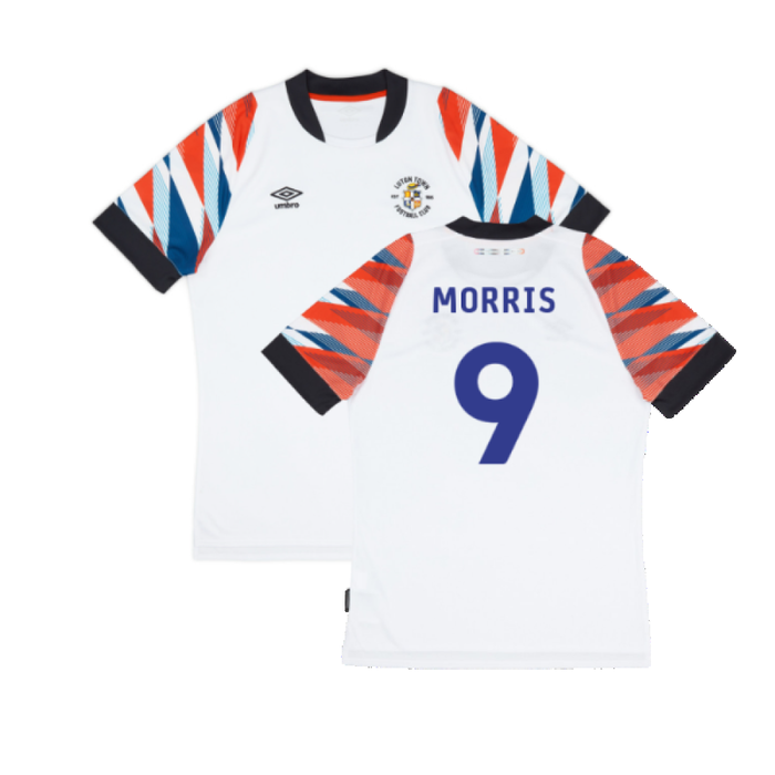 Luton Town 2022-23 Away Shirt (Sponsorless) (XL) (Very Good) (Morris 9)