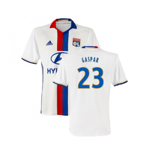 Lyon 2016-17 Home Shirt (3XL) (Mint) (Gaspar 23)_0