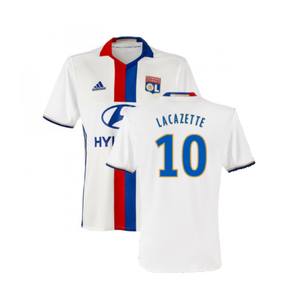 Lyon 2016-17 Home Shirt (3XL) (Mint) (Lacazette 10)_0