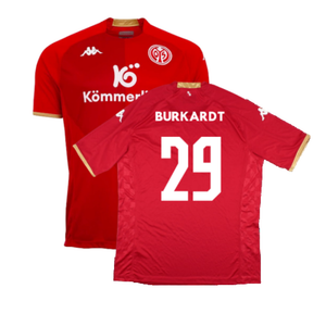 Mainz 2022-2023 Home Shirt (XL) (Excellent) (Burkardt 29)_0