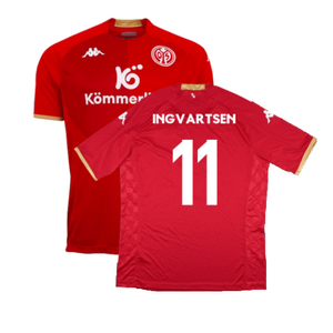 Mainz 2022-2023 Home Shirt (XL) (Ingvartsen 11) (Excellent)_0