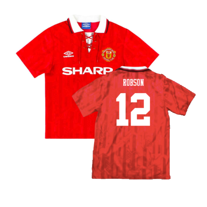 Manchester United 1992-94 Home (XXL) (Excellent) (Scholes 24)