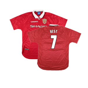 Manchester United 1997-99 European Home Shirt (XL) (Excellent) (Best 7)_0