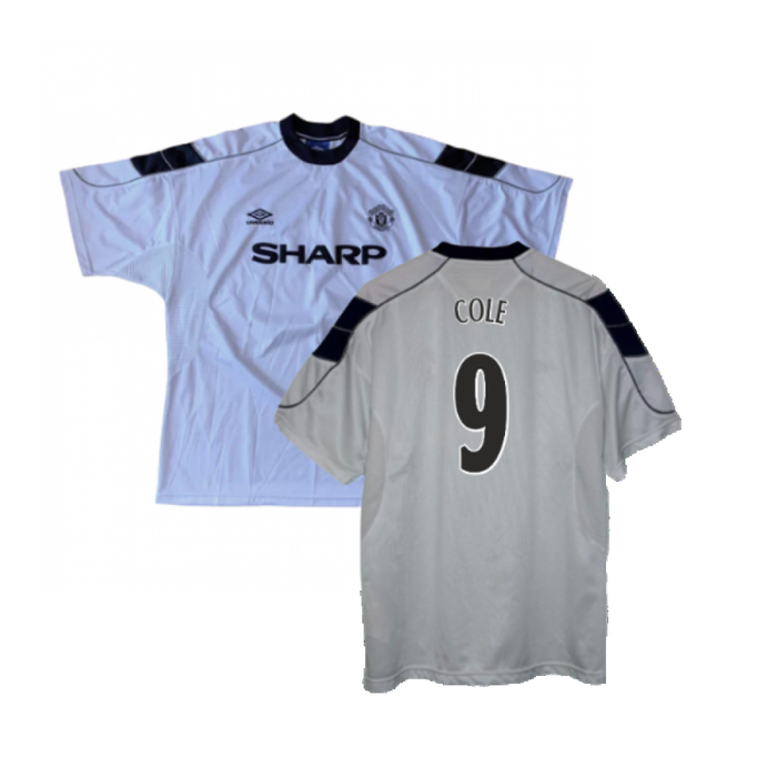 Manchester United 2000-01 Away Shirt (XXL) (Very Good) (Cole 9)