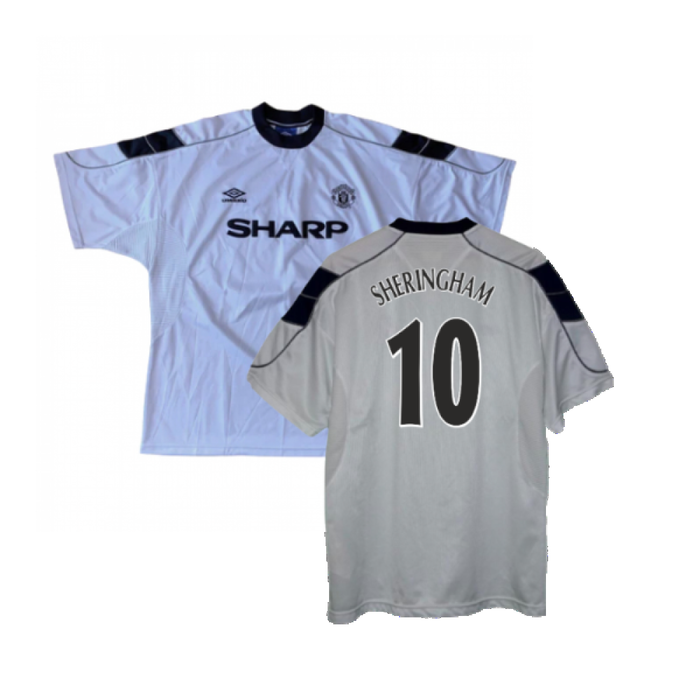 Manchester United 2000-01 Away Shirt (XXL) (Very Good) (Sheringham 10)