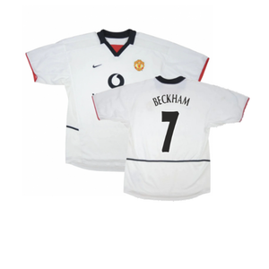 Manchester United 2002-03 Away Shirt (Very Good) (Beckham 7)_0