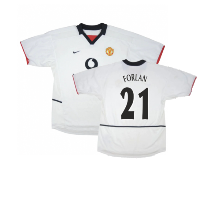 Manchester United 2002-03 Away Shirt (Very Good) (Forlan 21)