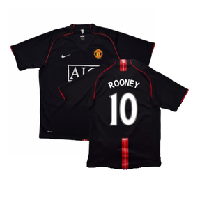 Manchester United 2007-09 Away Shirt (XXL) (Very Good) (Rooney 10)_0