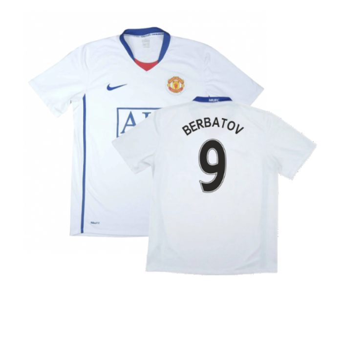 Manchester United 2008-09 Away Shirt (3XL) (Very Good) (Berbatov 9)