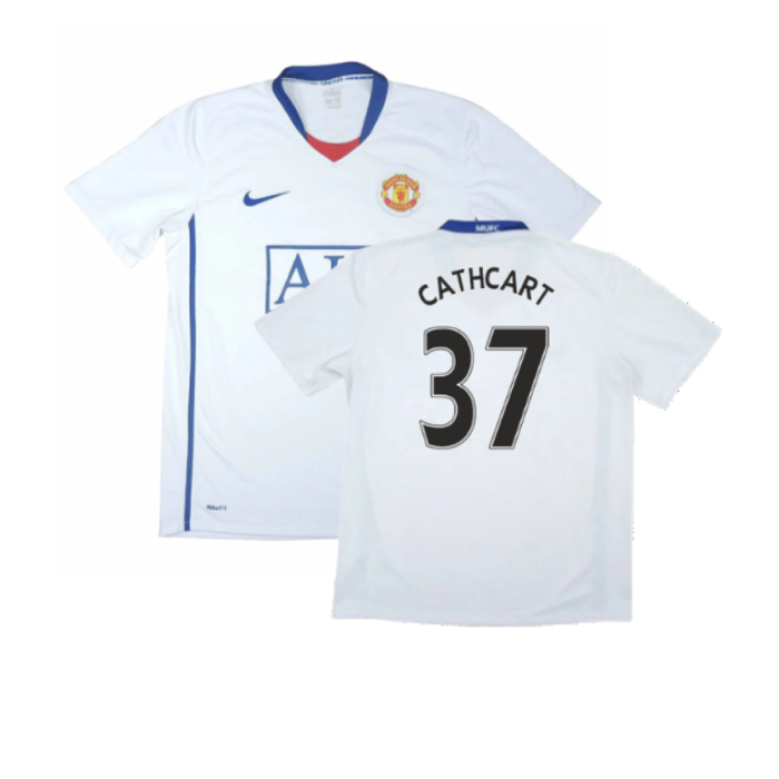 Manchester United 2008-09 Away Shirt (Very Good) (Cathcart 37)