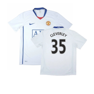 Manchester United 2008-09 Away Shirt (Very Good) (Cleverley 35)_0