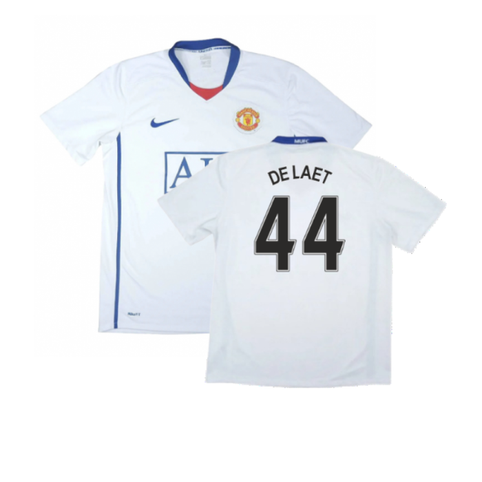 Manchester United 2008-09 Away Shirt (Very Good) (De Laet 44)