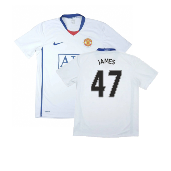 Manchester United 2008-09 Away Shirt (3XL) (Very Good) (James 47)