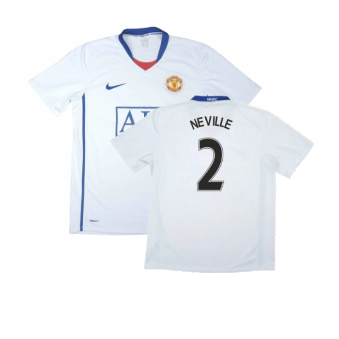 Manchester United 2008-09 Away Shirt (3XL) (Very Good) (Neville 2)