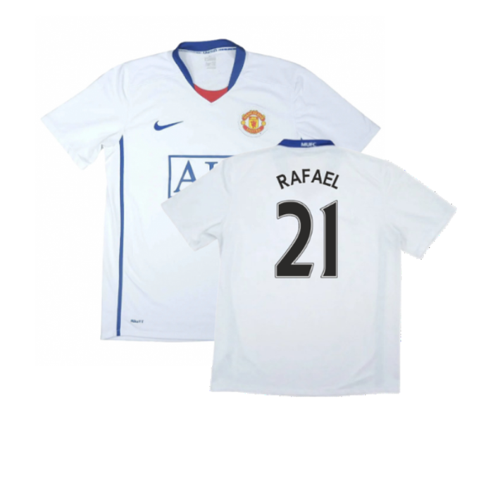 Manchester United 2008-09 Away Shirt (3XL) (Very Good) (Rafael 21)