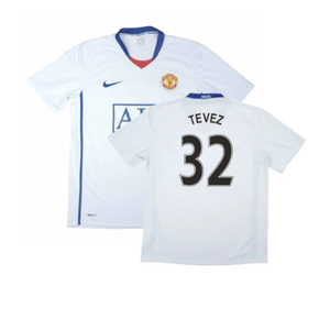 Manchester United 2008-09 Away Shirt (3XL) (Very Good) (Tevez 32)_0