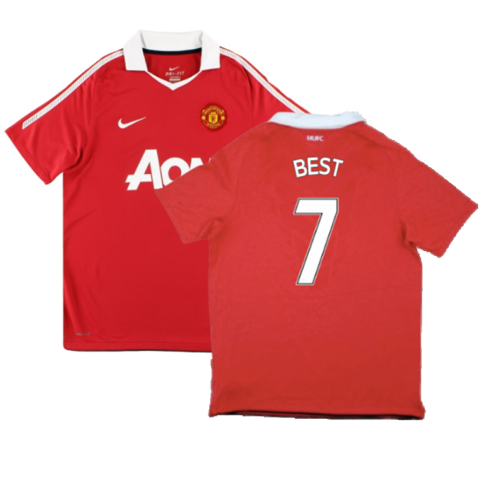 Manchester United 2010-11 Home Shirt (S) (Very Good) (Best 7)