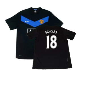 Manchester United 2010-11 Third Shirt (Excellent) (Scholes 18)_0