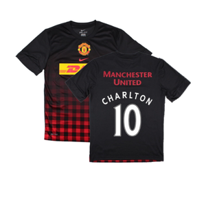 Manchester United 2010-2011 Training Shirt (M) (Charlton 10) (Excellent)_0