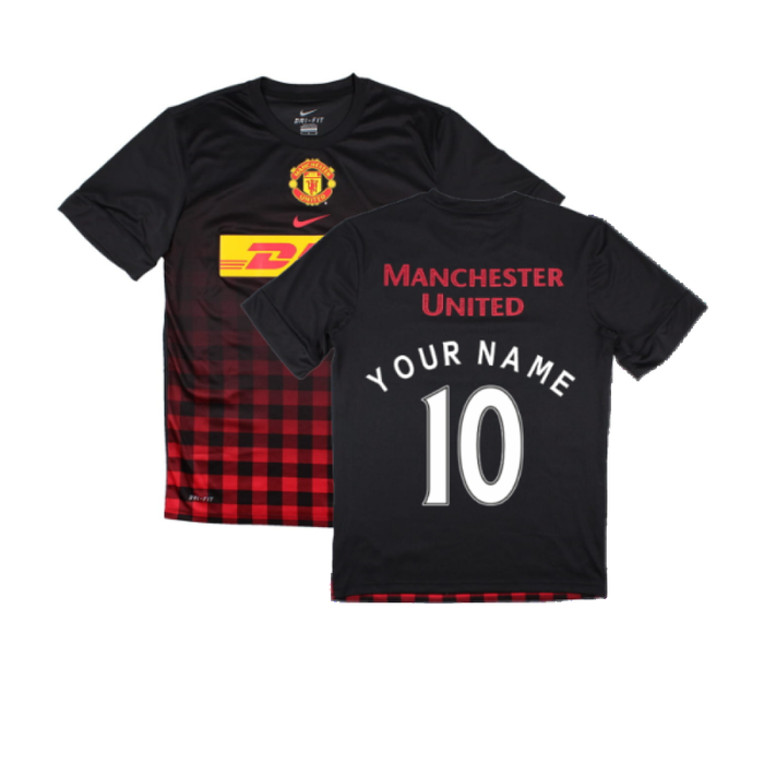 Manchester United 2010-2011 Training Shirt (M) (Your Name 10) (Excellent)