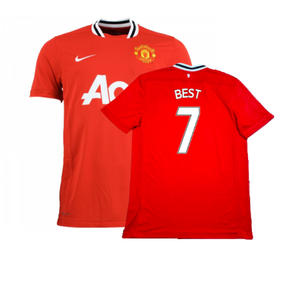 Manchester United 2011-12 Home Shirt (Very Good) (BEST 7)_0