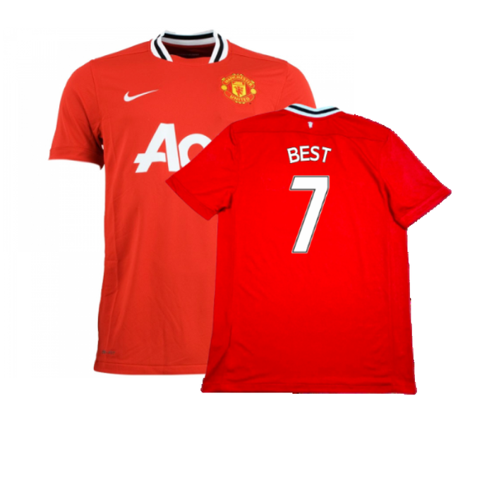 Manchester United 2011-12 Home Shirt (L) (Excellent) (BEST 7)