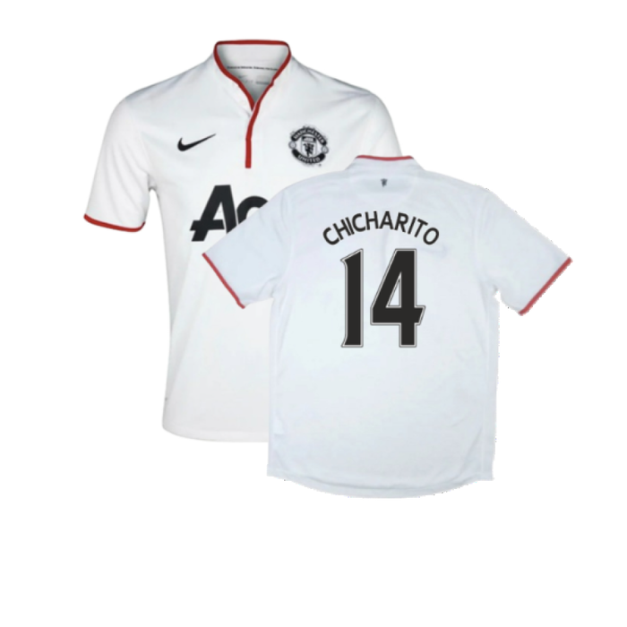 Manchester United 2012-13 Away Shirt (S) (Excellent) (Chicharito 14)