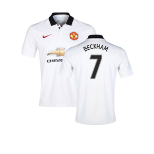 Manchester United 2014-15 Away Shirt (3XL) (Excellent) (Beckham 7)_0