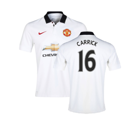 Manchester United 2014-15 Away Shirt (3XL) (Excellent) (Carrick 16)_0