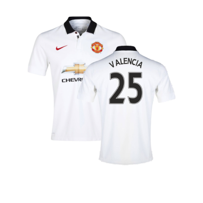 Manchester United 2014-15 Away Shirt (3XL) (Excellent) (Valencia 25)