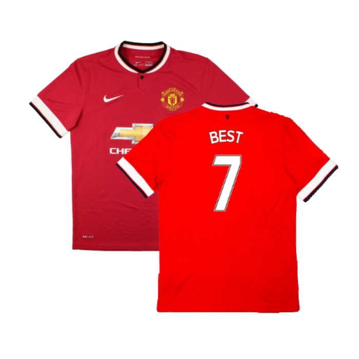 Manchester United 2014-15 Home Shirt (Very Good) (Best 7)