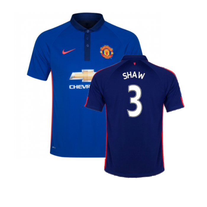 Manchester United 2014-15 Third Shirt (Very Good) (Shaw 3)