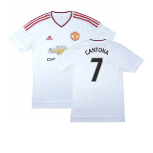 Manchester United 2015-16 Away Shirt (Very Good) (Cantona 7)_0