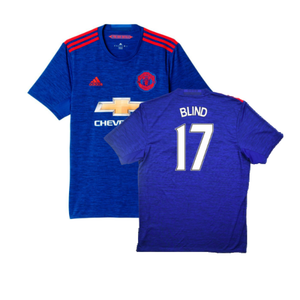 Manchester United 2016-17 Away Shirt (S) (Good) (Blind 17)_0