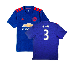 Manchester United 2016-17 Away Shirt (S) (Good) (Irwin 3)_0