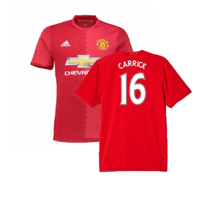 Manchester United 2016-17 Home Shirt (4XL) (Excellent) (Carrick 16)_0