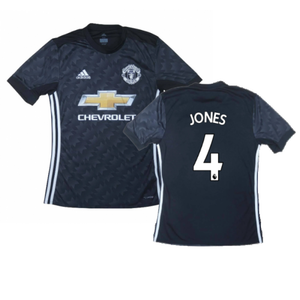 Manchester United 2017-18 Away Shirt (Excellent) (Jones 4)_0